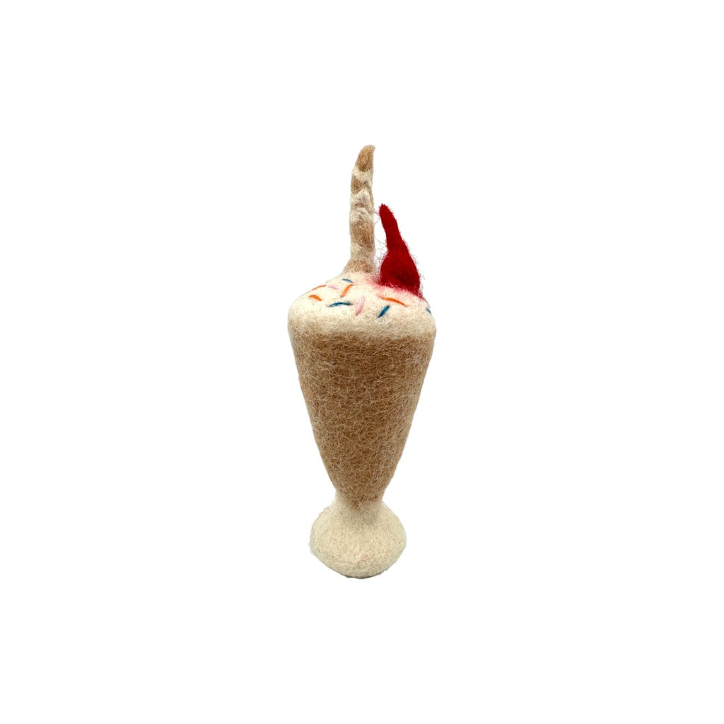 **Pre-order (Ships in 2-3 Weeks)** 100% Wool Felt Food and Toy Playset - Handmade in Nepal