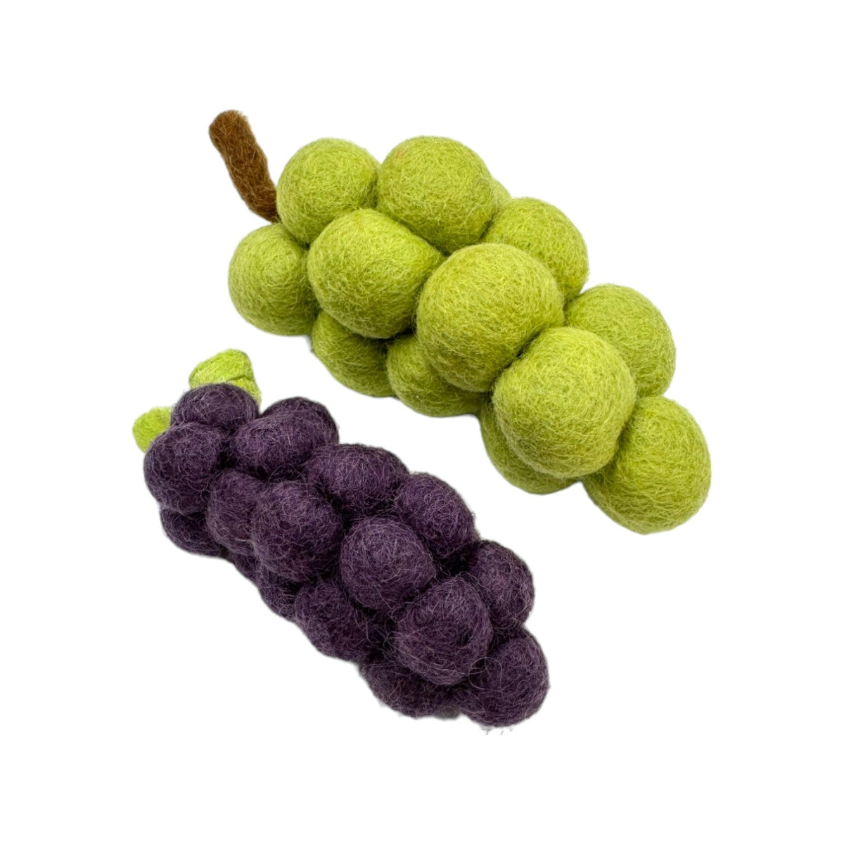 **Pre-order (Ships in 2-3 Weeks)** 100% Wool Felt Food and Toy Playset - Handmade in Nepal