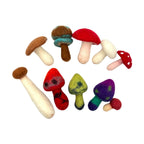 **Pre-order (Ships in 2-3 Weeks)** 100% Wool Felt Food and Toy Playset - Handmade in Nepal
