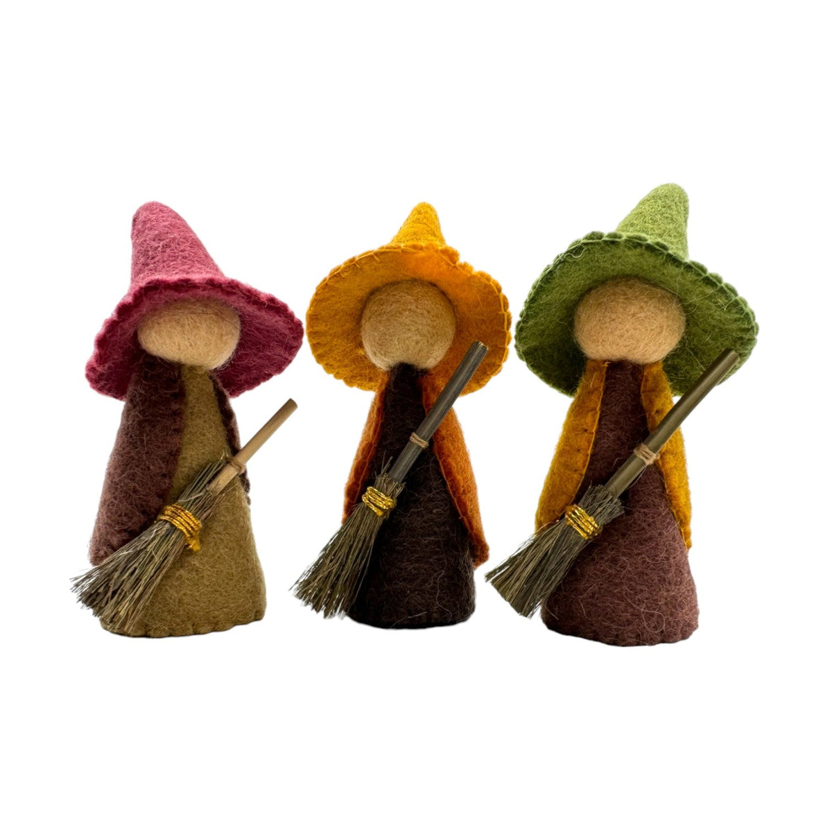 **Pre-order (Ships in 2-3 Weeks)** 100% Wool Felt Food and Toy Playset - Handmade in Nepal