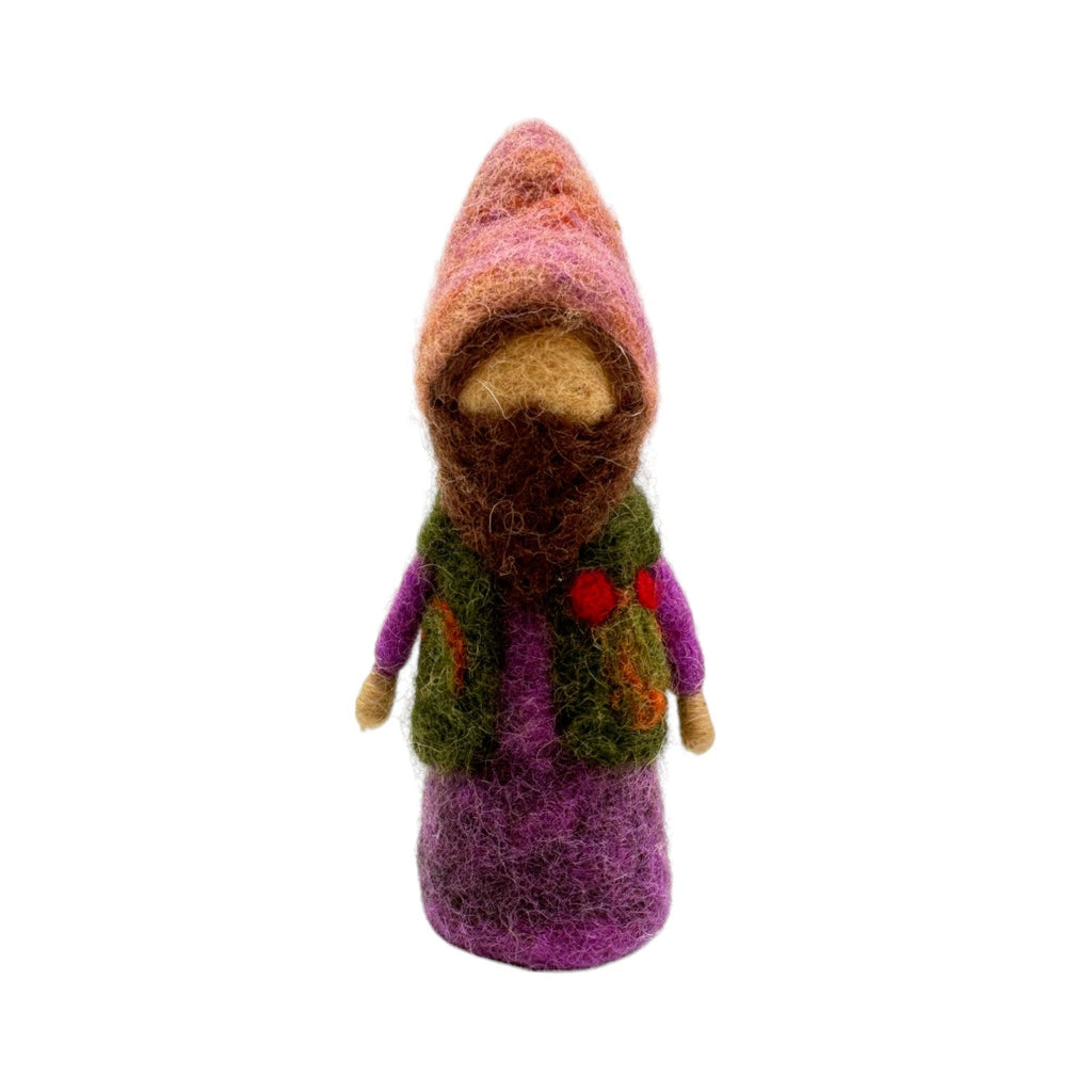 **Pre-order (Ships in 2-3 Weeks)** 100% Wool Felt Food and Toy Playset - Handmade in Nepal
