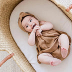 Cognac Handle No Hood Moses Basket