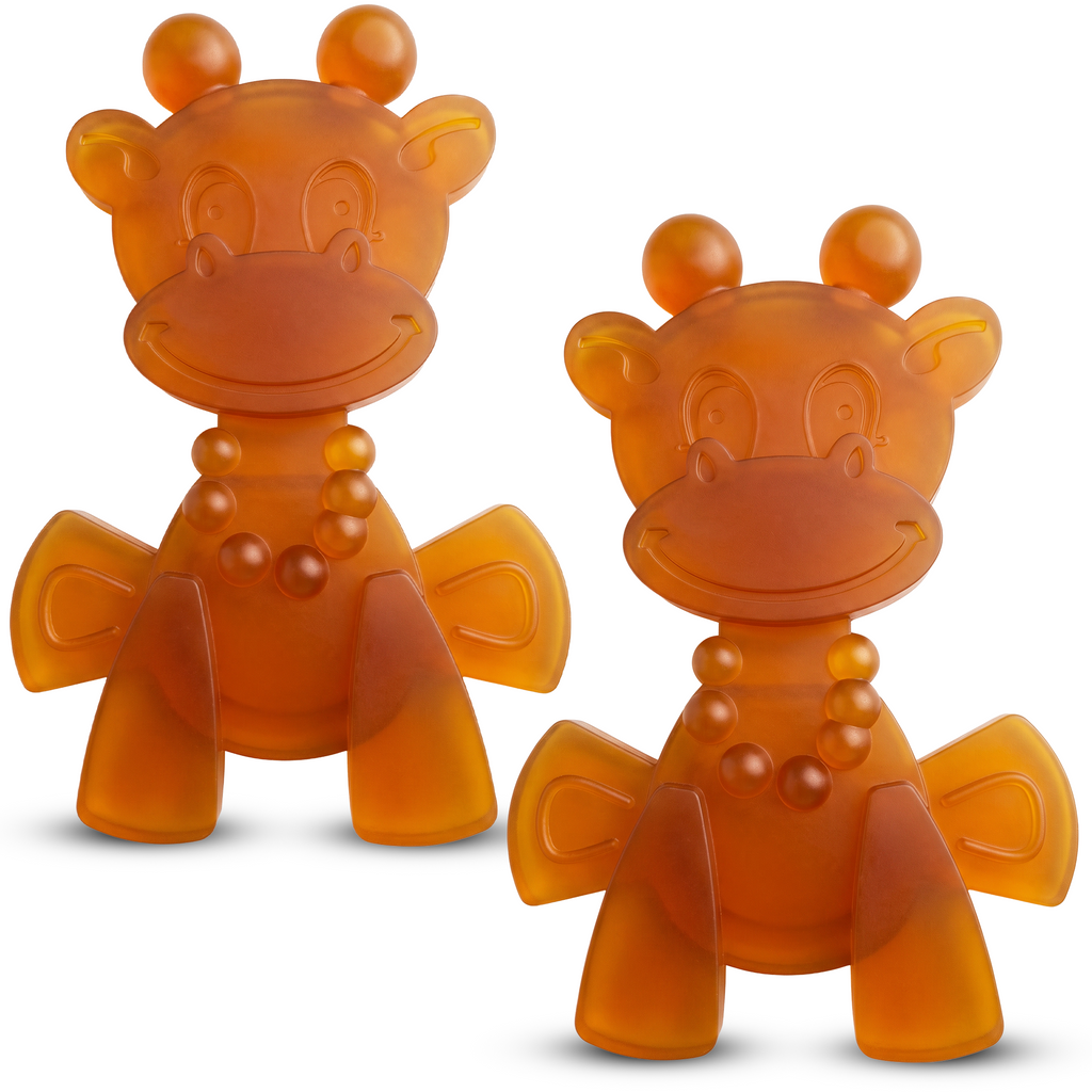 The Little Bamber - Natural Rubber & Baltic Amber Teething Toy