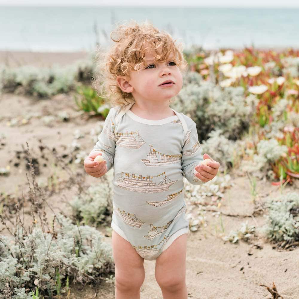 Strawberry Organic Cotton Long Sleeve One Piece