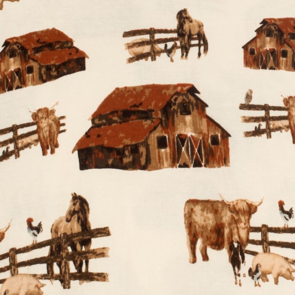 Homestead Organic Cotton Long Sleeve One Piece