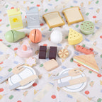 24-Piece Wooden Picnic Playset