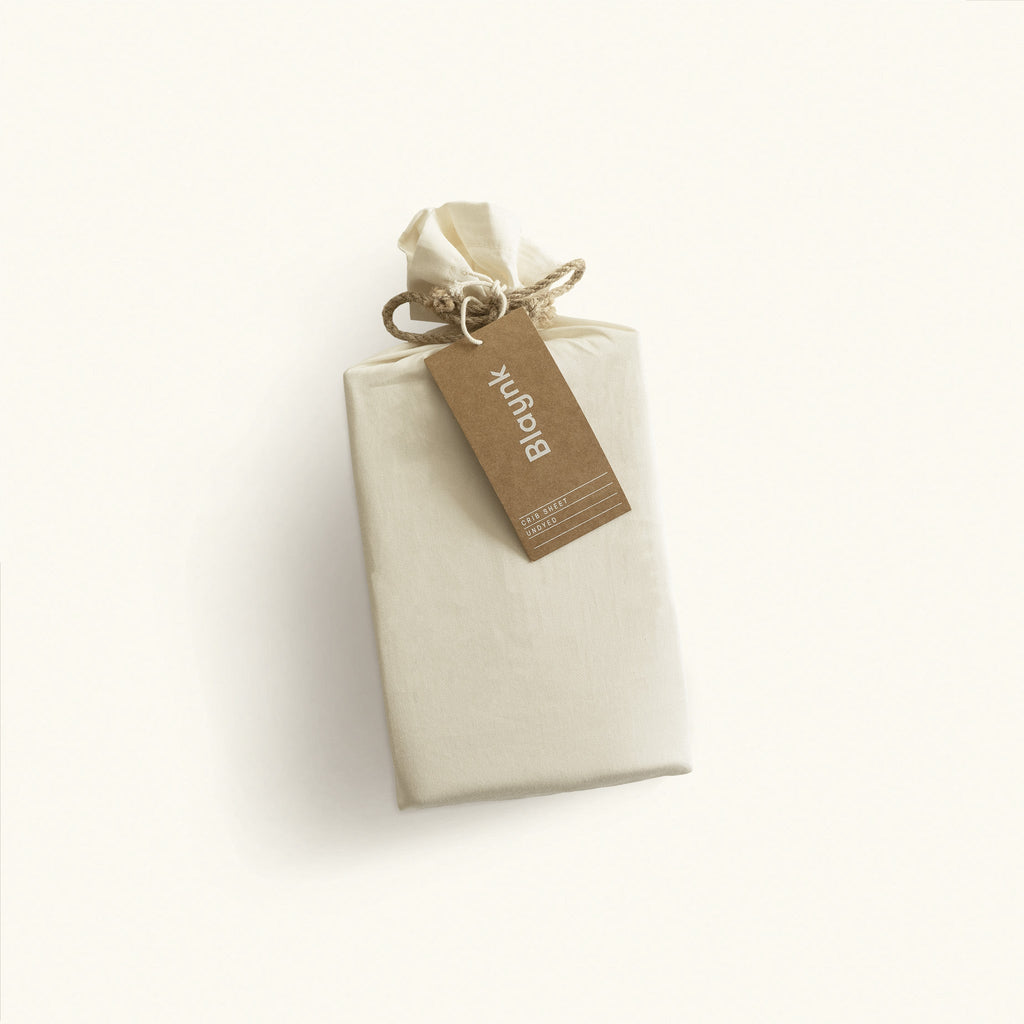 Organic Cotton Sateen Crib Sheet