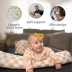 Beige Yin Yang Support Pillow