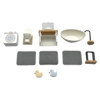 **Pre-order (Ships in 2-3 Weeks)** Wooden Dollhouse Furniture Playsets