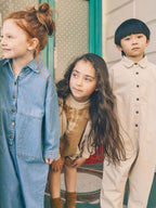 The Tie-Dye Dungaree Short Kids