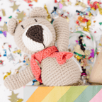 Atty the bear - beige mini