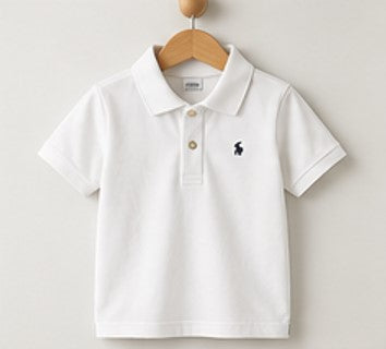 Boys Polo Shirt - White