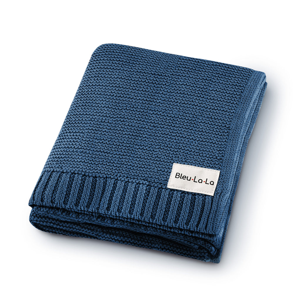 Heritage Knit - 100% Organic Cotton Luxury Knit Baby Swaddle Blanket