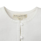 Cropped Curved Hem Cardigan - Baby