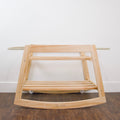Classic Rocking<br>Moses Bassinet Stand<br>with brake<br>Natural