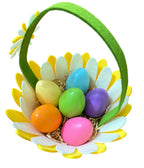6-Piece Magnetic Wooden Eggs - Pastel (Stained)