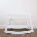 Classic Rocking<br>Moses Bassinet Stand<br>with brake<br>White