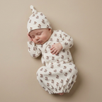 Organic Kimono Infant Sleep Gown - Loom