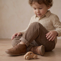 Organic Corduroy Pants - Brown