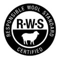 The Responsible Wool Standard (RWS) is an independent, voluntary global certification that verifies sheep welfare and land management practices throughout the entire wool supply chain