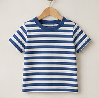 Striped Toddler T-Shirt - Blue