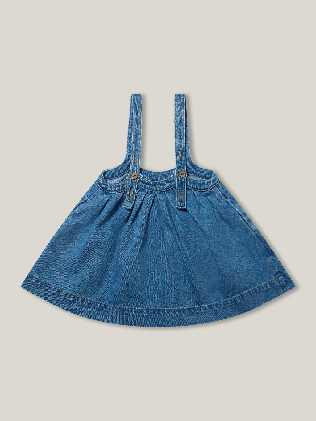 The Oversized Denim Pinafore Baby