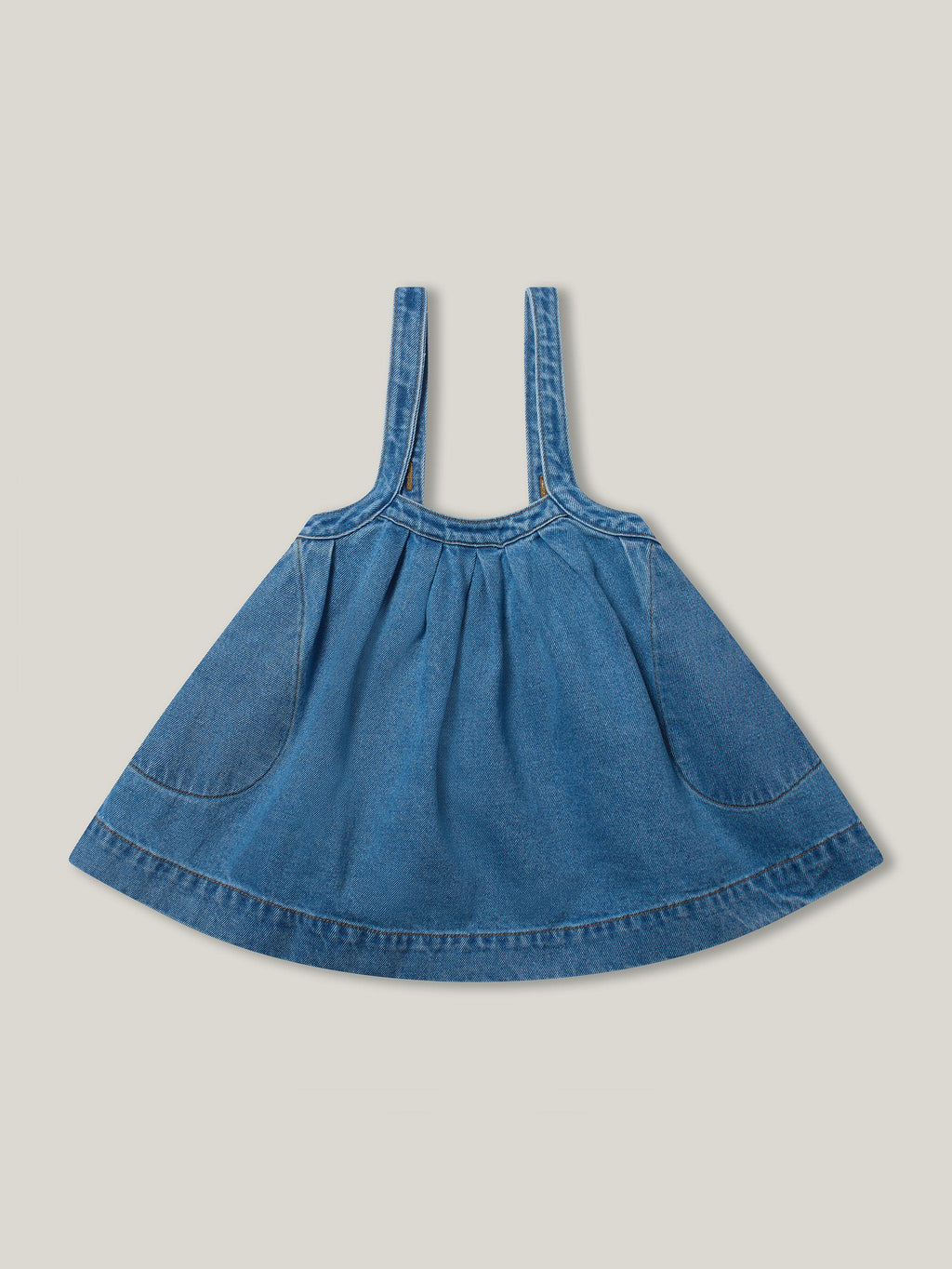 The Oversized Denim Pinafore Baby