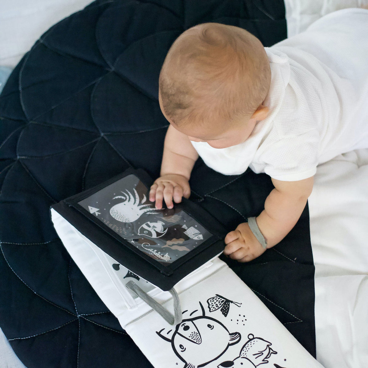 Baby Tummy Time Gallery with Mirror