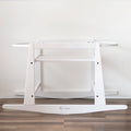 Original Rocking<br>Moses Bassinet Stand<br>with brake<br>White