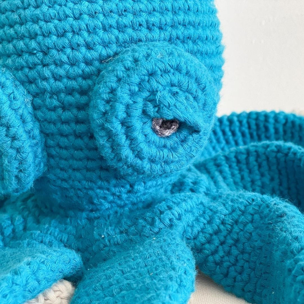 Zelda the Octopus- lagoon teal